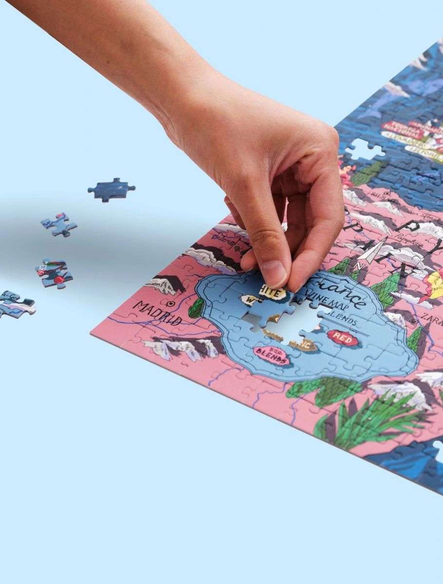 水とワイン フランスワインパズル | 68travel